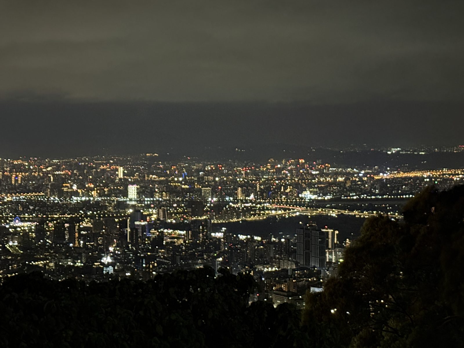 Night city view, Taiwan
